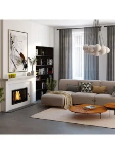 Wbudowana wkładka drewniana W16 ECO 16,3 kW Wysoka sprawność 80,4 % - obrazek 4