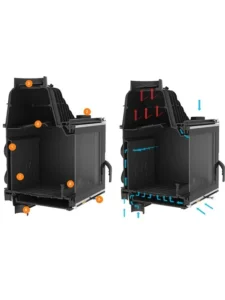 Wbudowana wkładka drewniana W16 ECO 16,3 kW Wysoka sprawność 80,4 % - obrazek 3